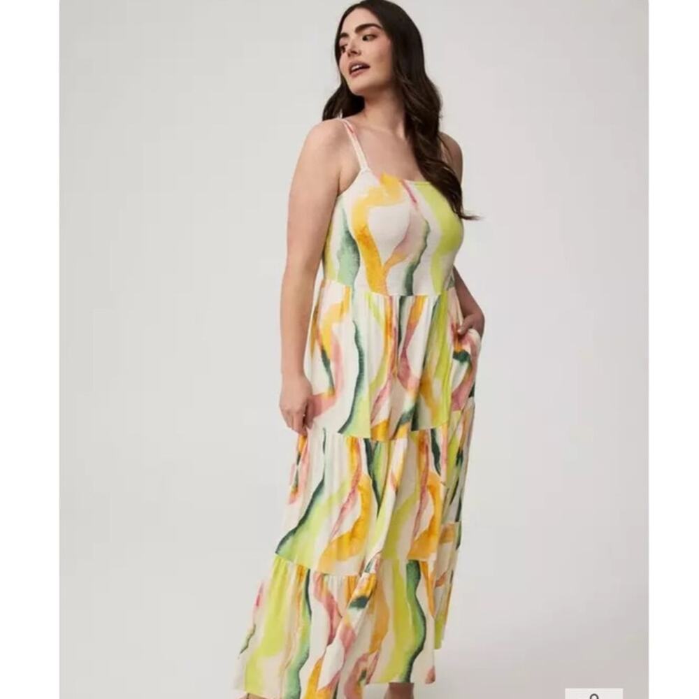 Torrid Tiered Maxi Dress size 3